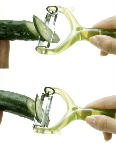 厚切り薄切り両刃ワイドピーラー 送料¥250(2個まで) フジテレビ「サンド道楽」で紹介されました