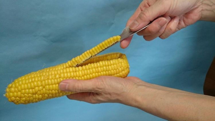 粒取り名人 NIPPON(日本製 トウモロコシ 粒がきれいに取れます) 送料¥250(10個まで) 日本テレビ「ヒルナンデス!」で紹介されました