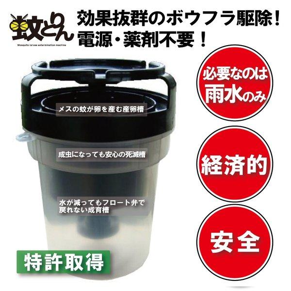 蚊とりん (5個以上で送料無料 ジカ熱 デング熱 チクングニア熱対策 ボウフラ駆除)SDGs 電源不要・薬剤不要で環境にやさしい