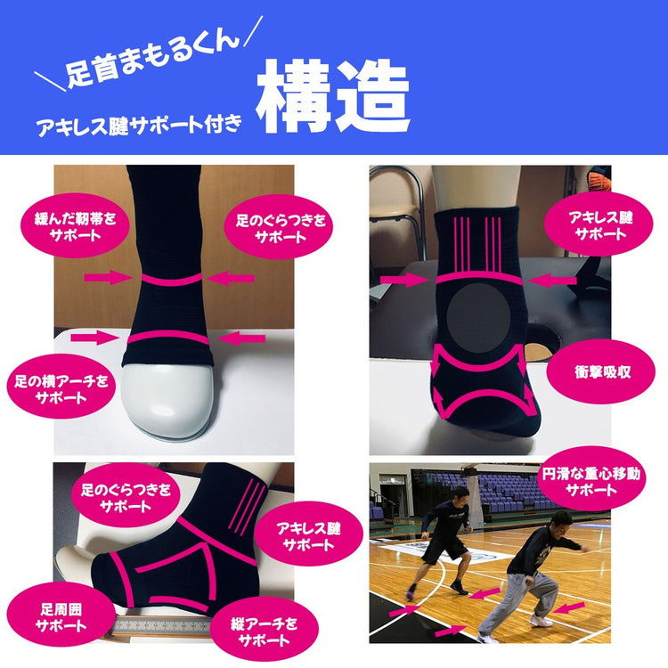 足首まもるくん アキレス腱サポート付 送料¥250(1個まで)