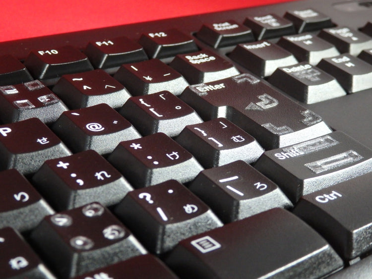 キーボードマーキングシール (キーボードのキーの位置が簡単にわかる)送料¥250 5個まで