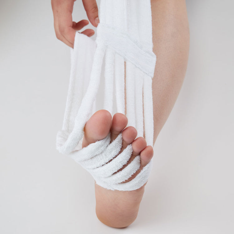 足指専用洗浄タオル　「あしゆびさ～らピュア＋」 送料￥250(1個まで) 10/26NHK 有吉のお金発見 突撃!カネオくんで紹介されました