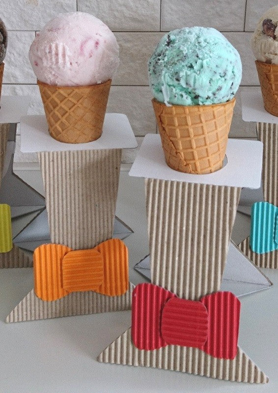 折りたたみ式 アイスクリームコーンスタンド 製作キット2個入り 送料￥250(6個まで)